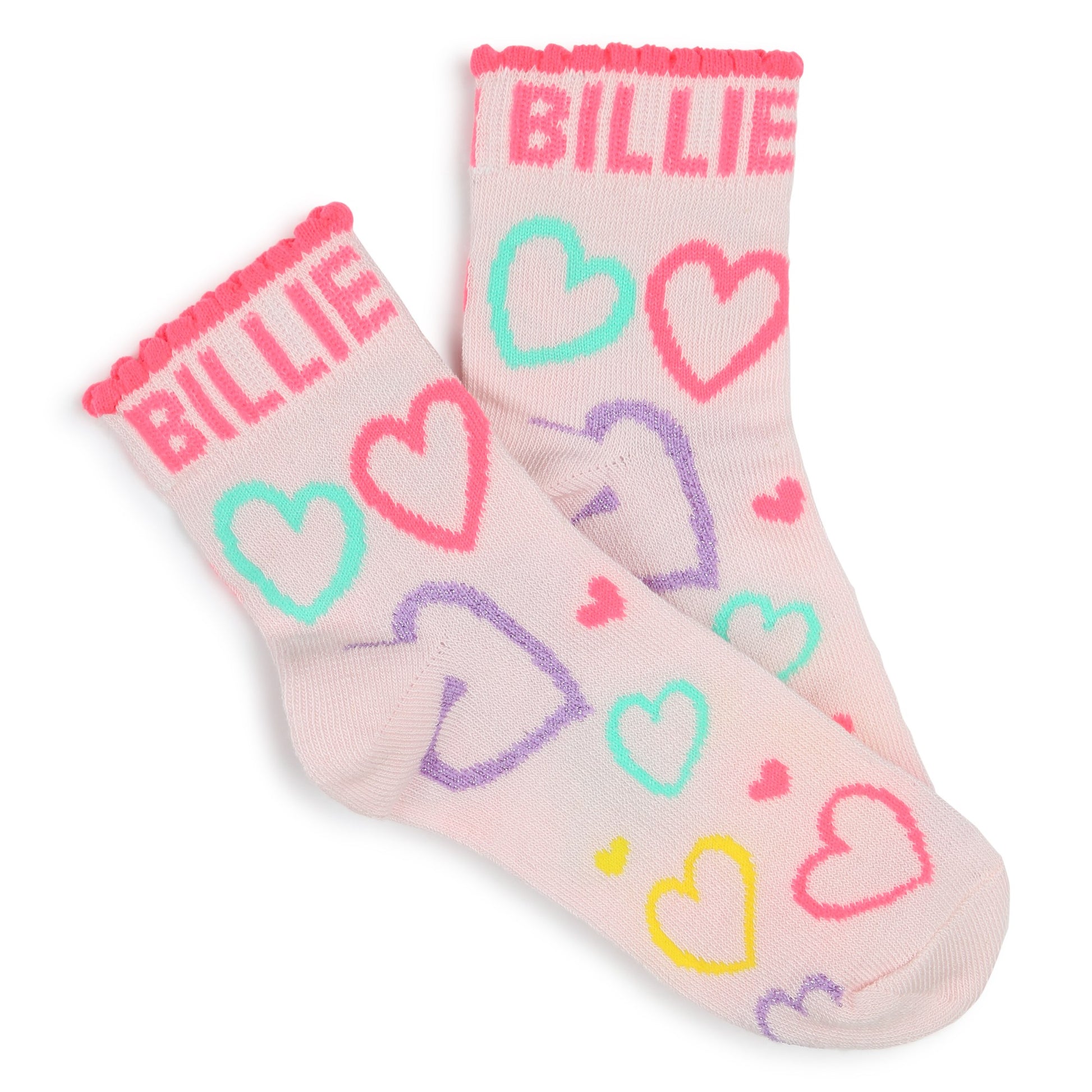 Billieblush, socks, Billieblush - 2 pr pack of Pink socks