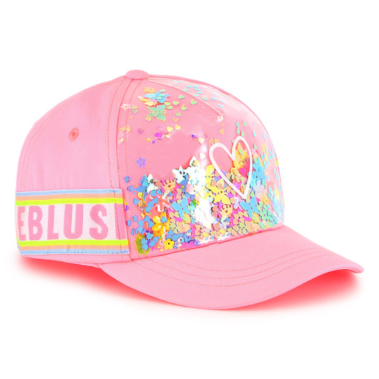 "Coming Soon" Billieblush - Pink sun cap