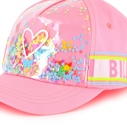 "Coming Soon" Billieblush - Pink sun cap