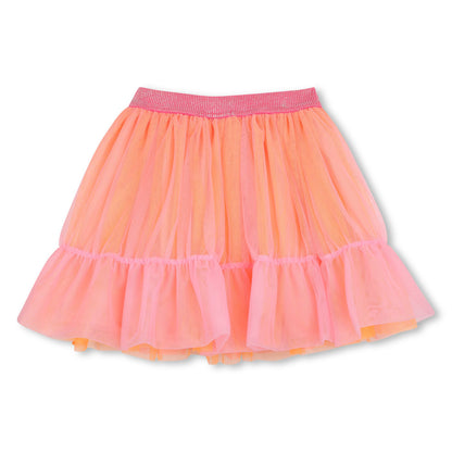 Billieblush - Pink/Peach skirt with floral detail