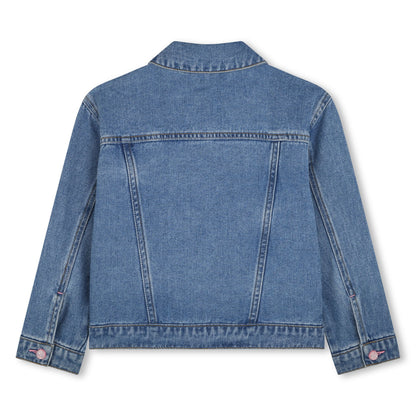 Billieblush - Denim jacket with sequin pocket details