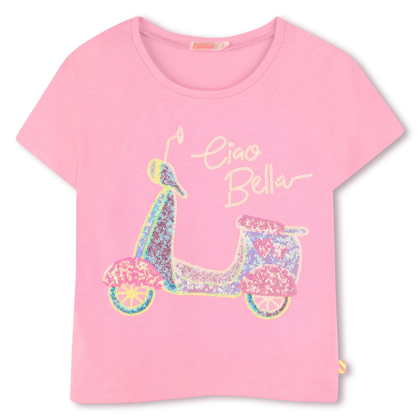 Billieblush - Light pink T-shirt with scooter front design