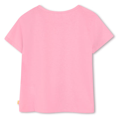 Billieblush - Light pink T-shirt with scooter front design