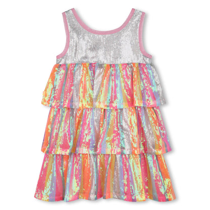 Billieblush - Multi-coloured sequin layered  dress