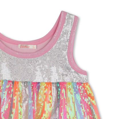 Billieblush - Multi-coloured sequin layered  dress