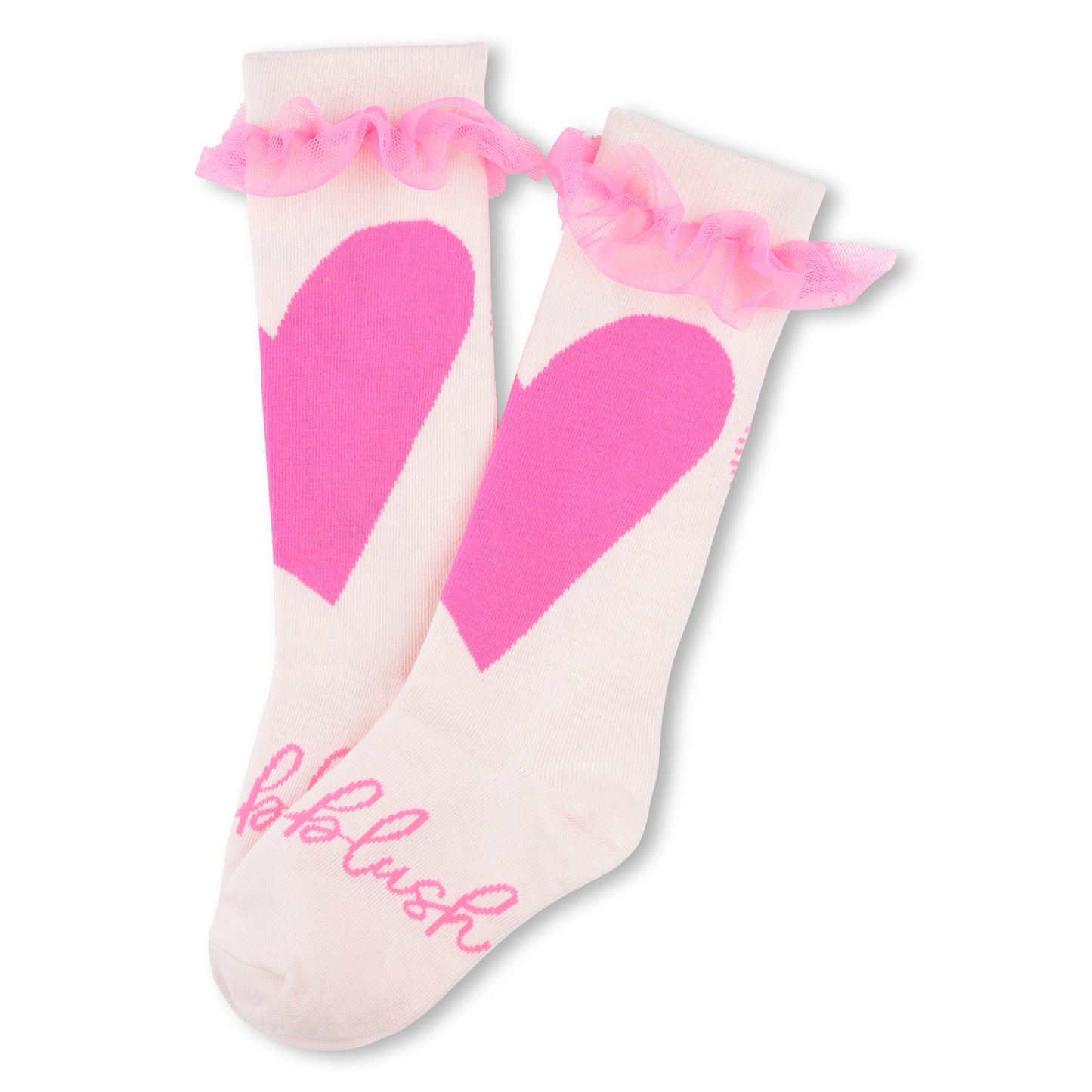 Billieblush - Pink socks, heart design