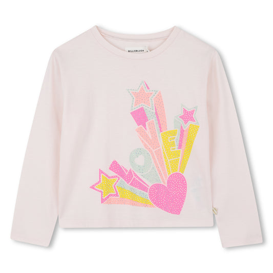 Billieblush - Pink long sleeved T-shirt