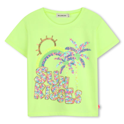 Billieblush  - Lime Green short sleeved T-shirt