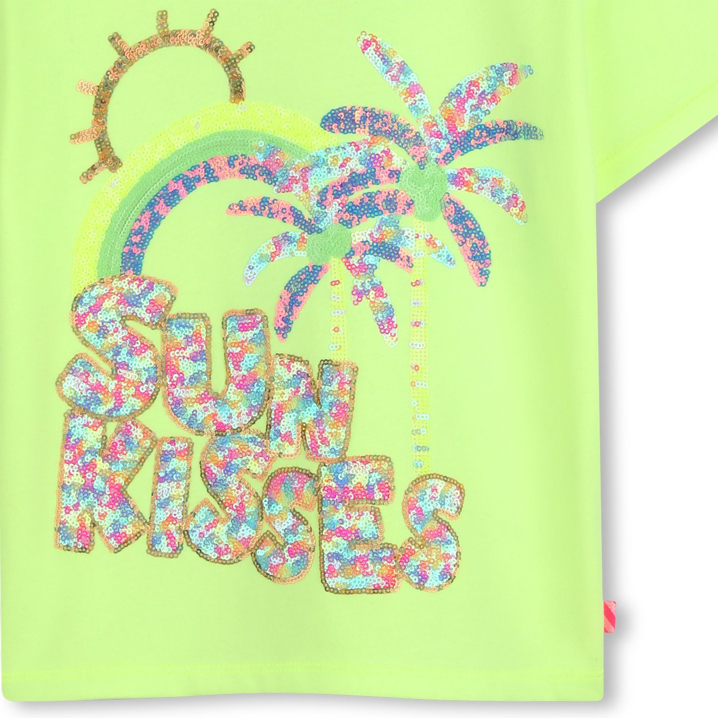 Billieblush  - Lime Green short sleeved T-shirt