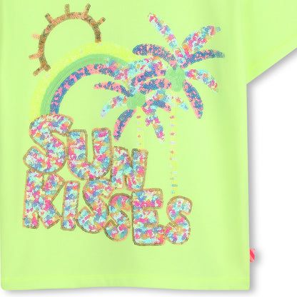 Billieblush  - Lime Green short sleeved T-shirt