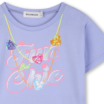 Billieblush  - Angel blue short sleeved T-shirt