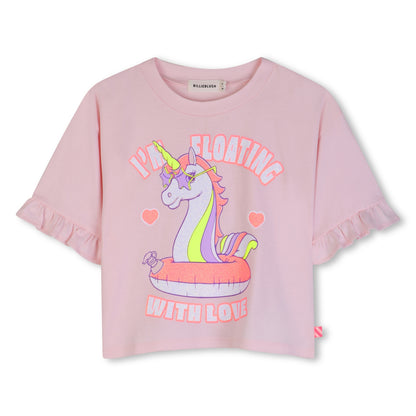 Billieblush  - Pink short sleeved T-shirt
