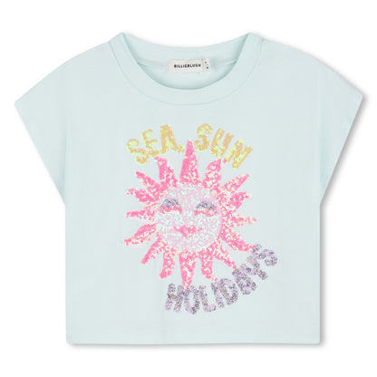 Billieblush - Mint green short sleeved T-shirt