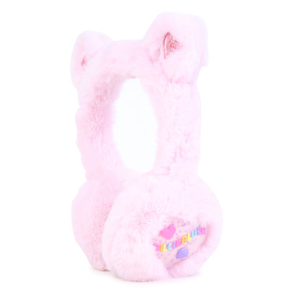 Billieblush - Pink faux fur ear muffs