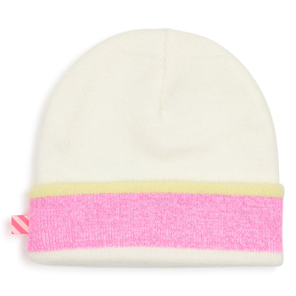 Billieblush - Cream knit pull on hat