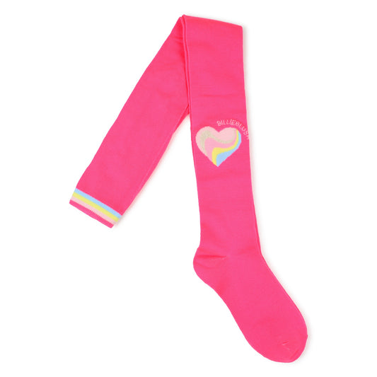 Billieblush - Pink tights with Billieblush branding