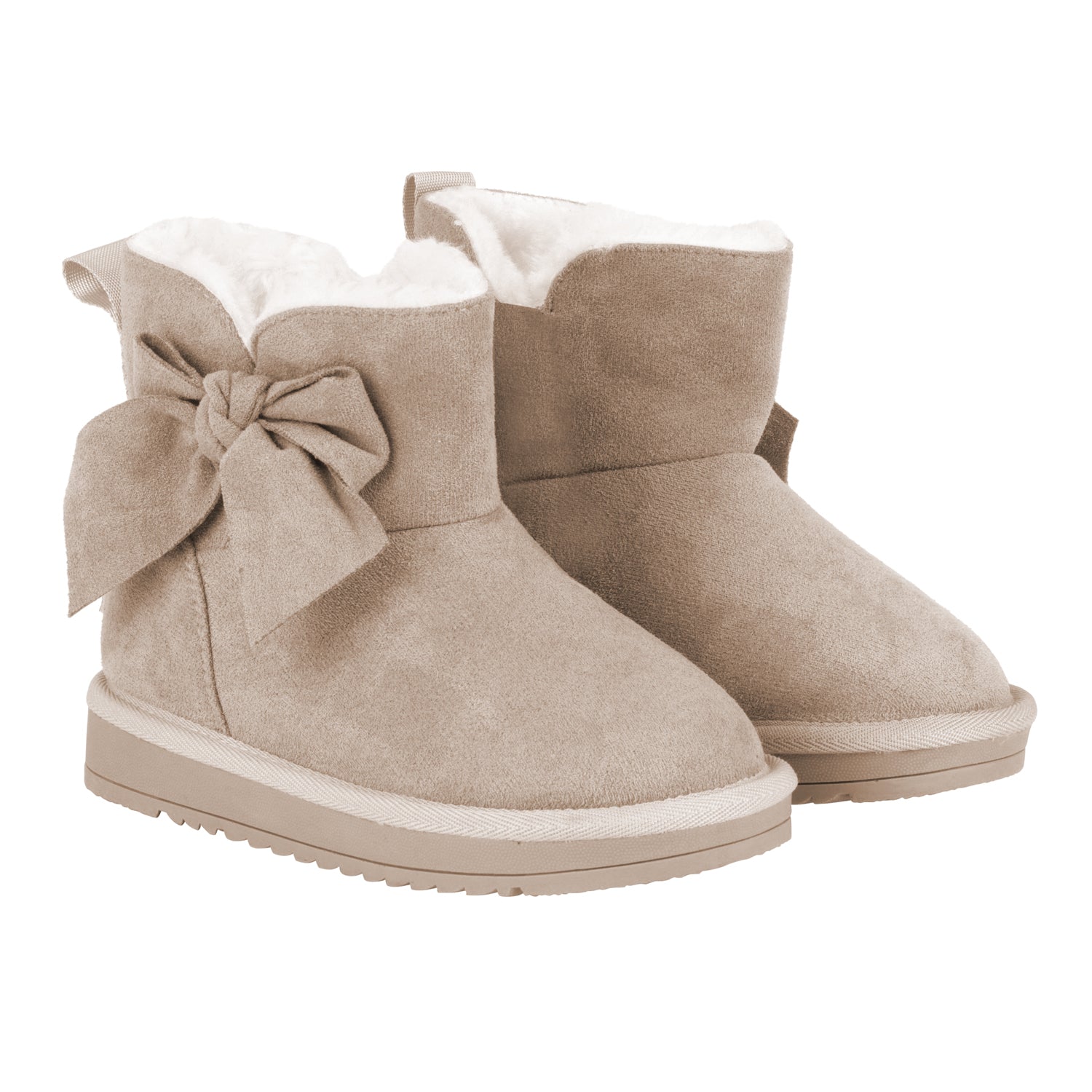 A'Dee, Footwear, A'Dee - Bowtiful bow boot, Light Beige