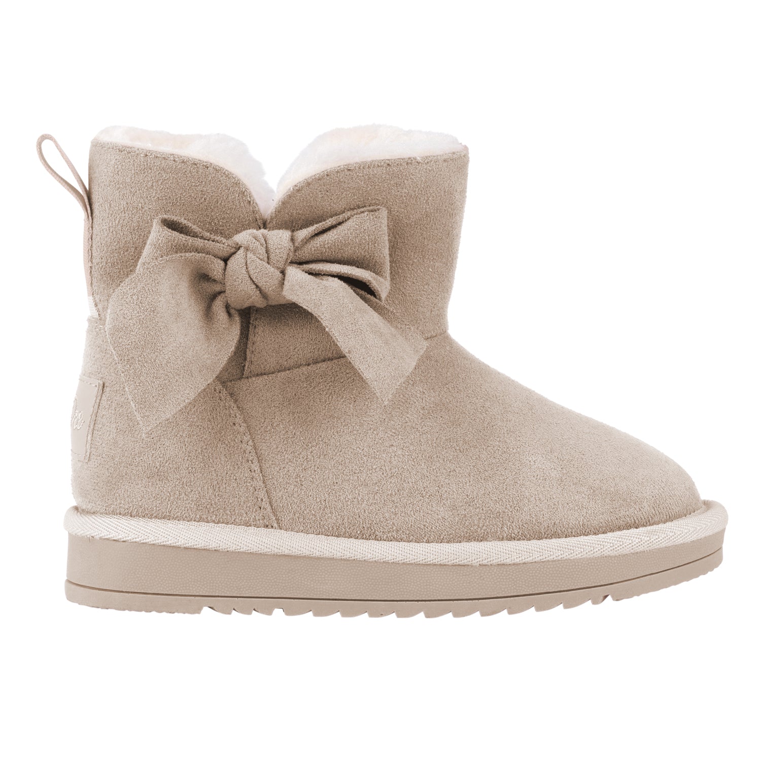 A'Dee, Footwear, A'Dee - Bowtiful bow boot, Light Beige