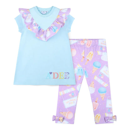A’Dee - Ice Cream Top & Leggings