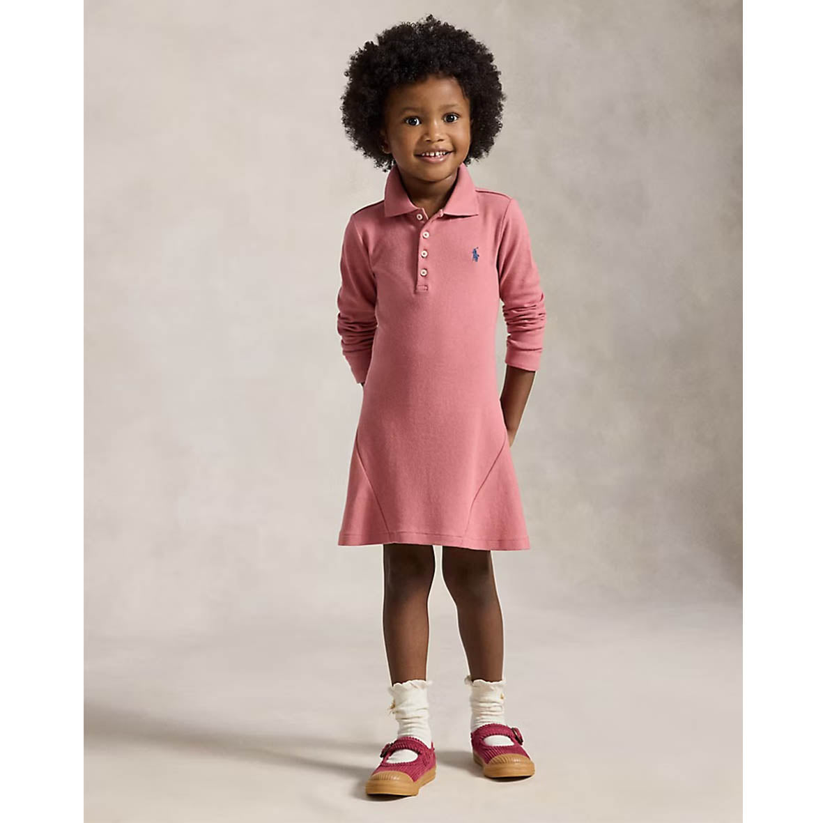 Ralph Lauren - Dusky pink polo dress