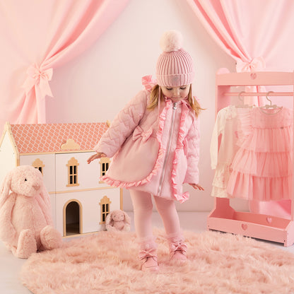 Little A - Light pink coat, Kaia