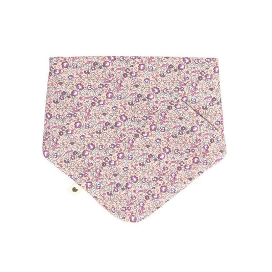 Bibs, Bandana, Bibs - Liberty print pink bandana