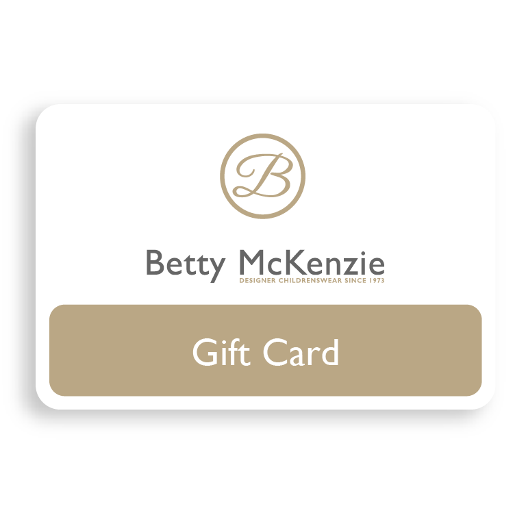 Betty Mckenzie, Gift Card, Betty McKenzie Gift Voucher, £5 to £100 available