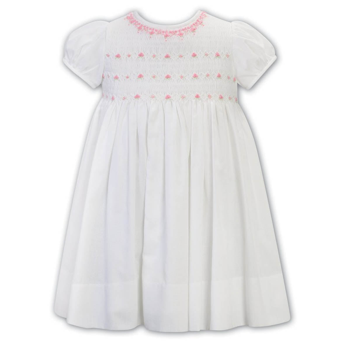 Sarah Louise, dresses, Sarah Louise - Gorgeous white traditional hand smocked dress