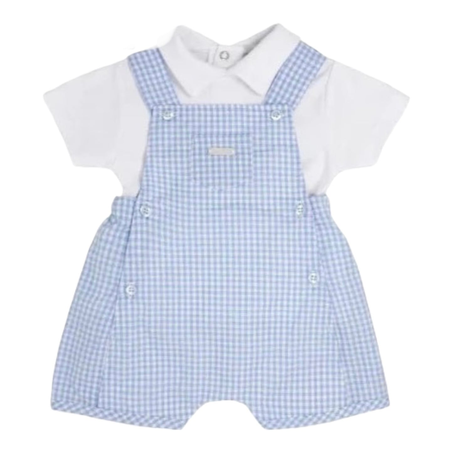 blues baby, 2 piece set, blues baby - baby boys blue 2 piece BB0331