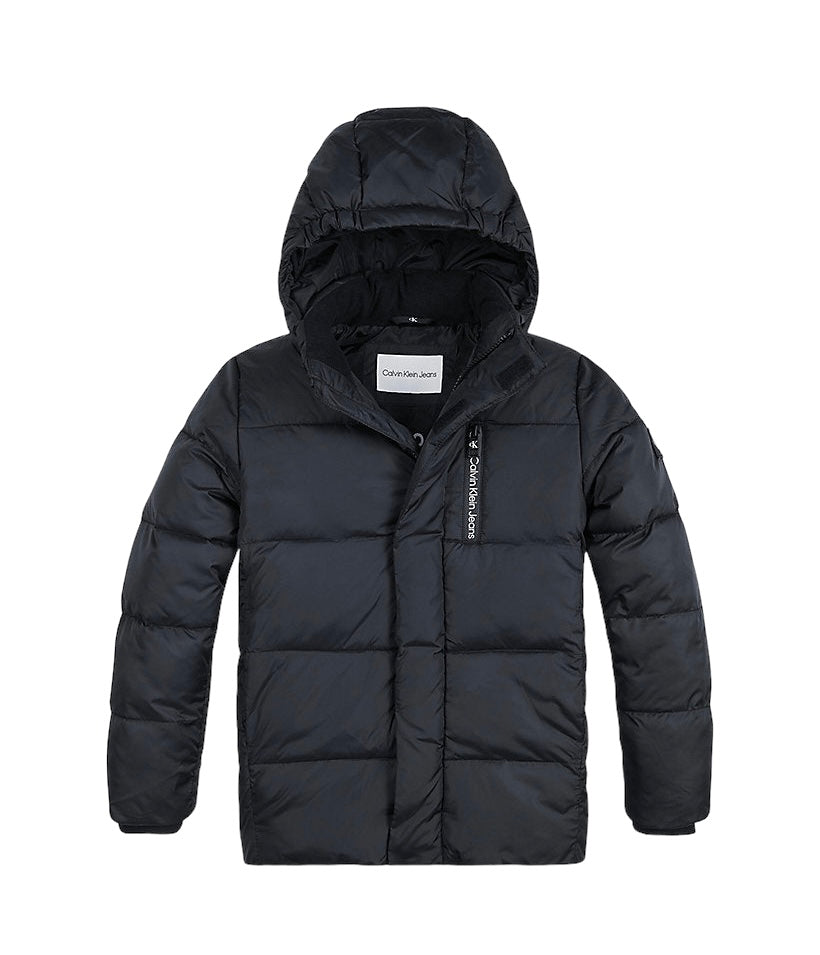 Calvin Klein, Coats & Jackets, Calvin Klein - Black padded hooded coat