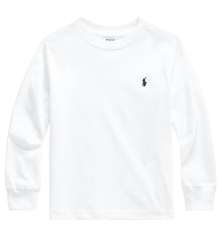 Ralph Lauren, Long Sleeved T-shirts, Ralph Lauren - Long sleeved white T-shirt