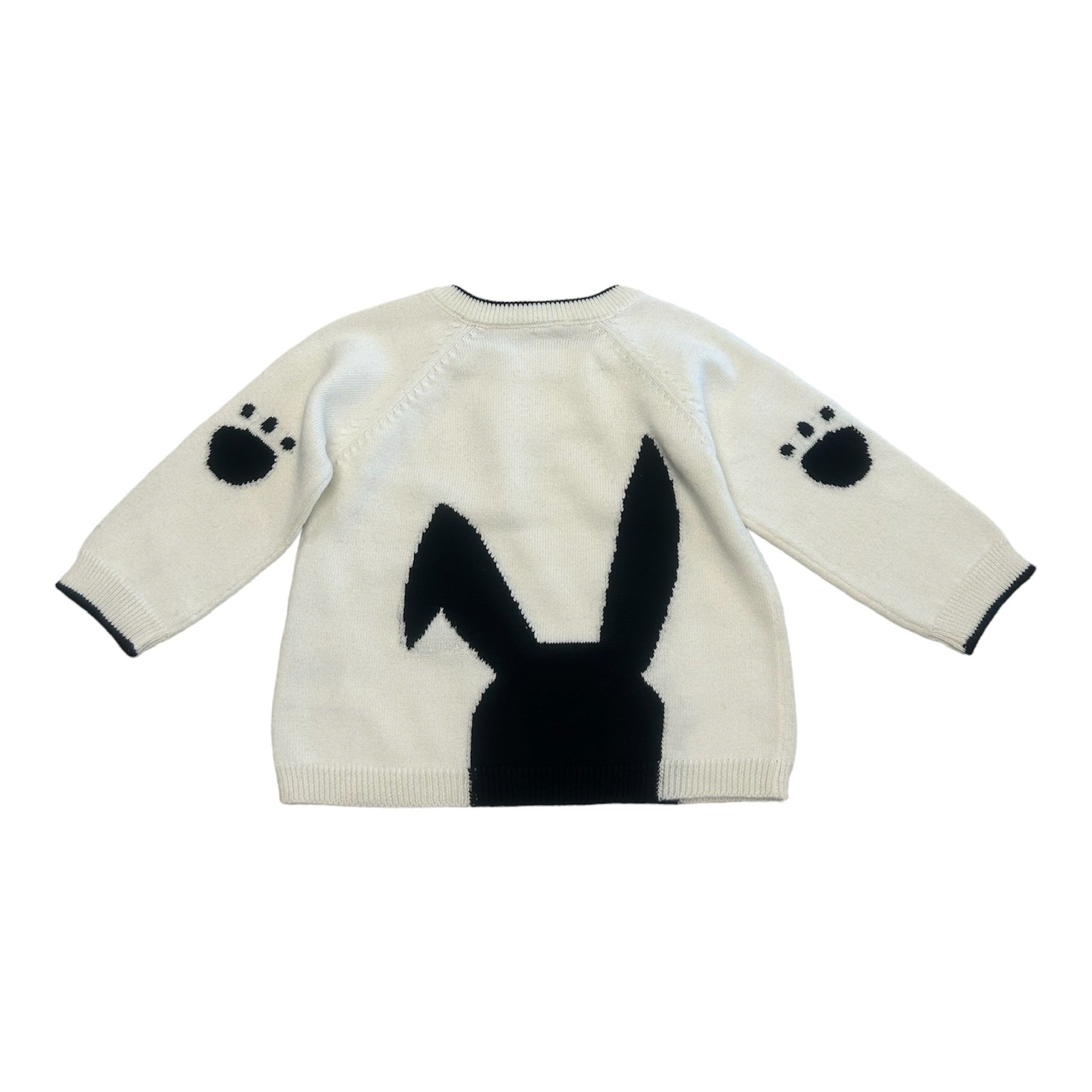 Fable & Bear, jumper, Fable & Bear - Jumper, Bunny, organic cotton, 0-3yrs