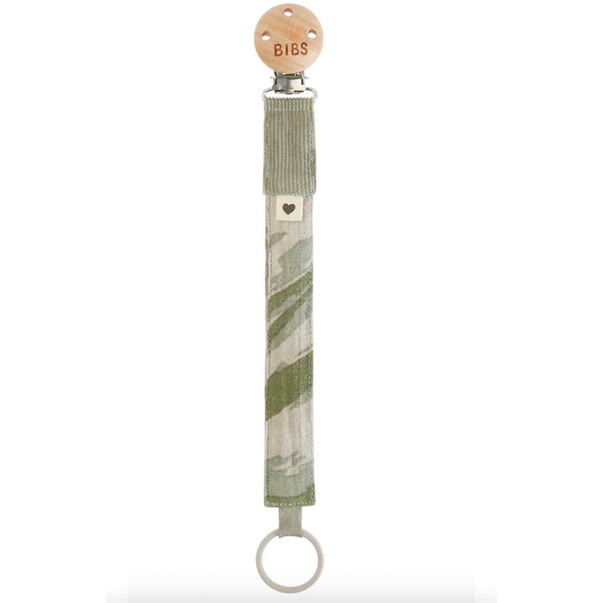 Bibs, dummy clip, Bibs - Dummy Clip, camo green