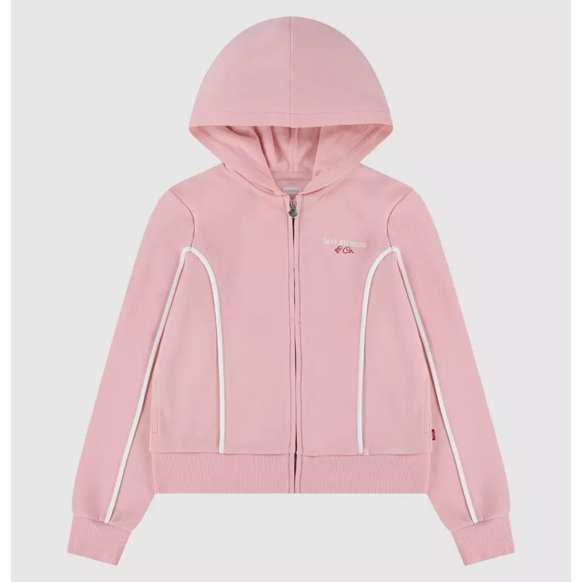 Levi's - Pink zipper hoodie