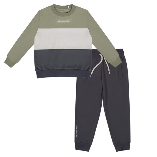 Mitch & Son, Jogging Suits, Mitch & Son - Cut n Sew tracksuit