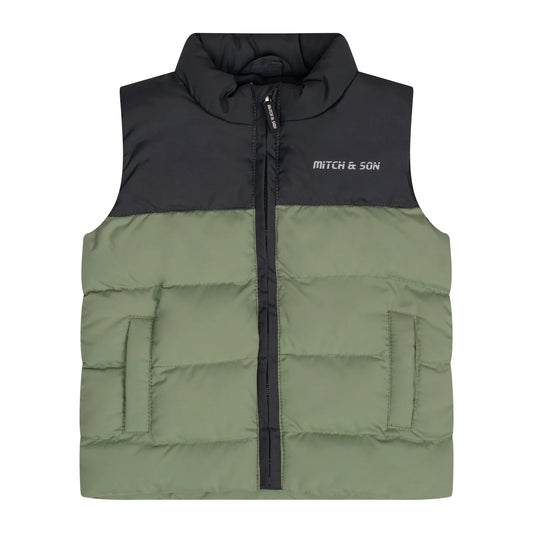 Mitch & Son, Gilets, Mitch & Son - Khaki gilet