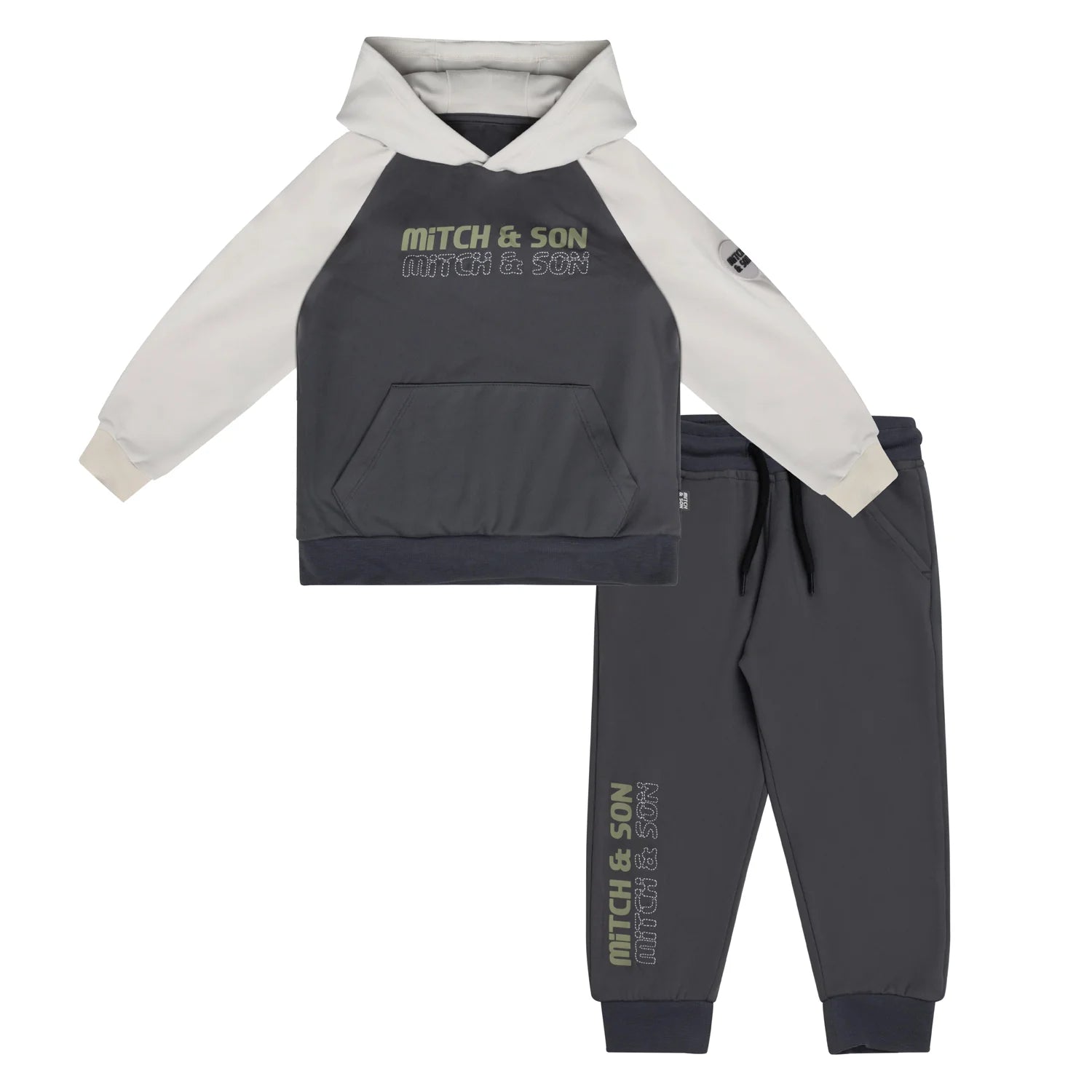 Mitch & Son, Jogging Suits, Mitch & Son - Raglan hoodie tracksuit