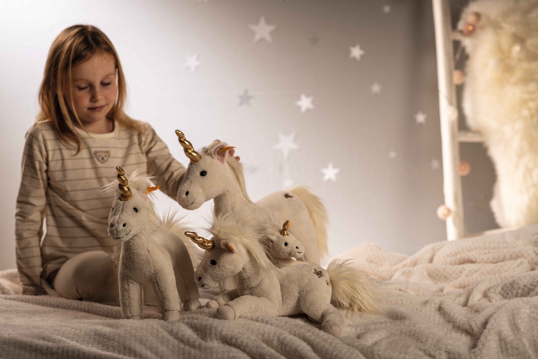 Steiff, soft toy, Steiff - Unica unicorn 20cm
