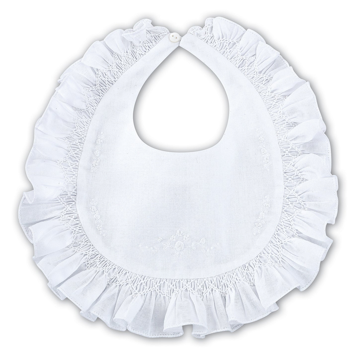 Sarah Louise, Accessories, Sarah Louise - Smocked Baby bib 003307P available in 4 colourways