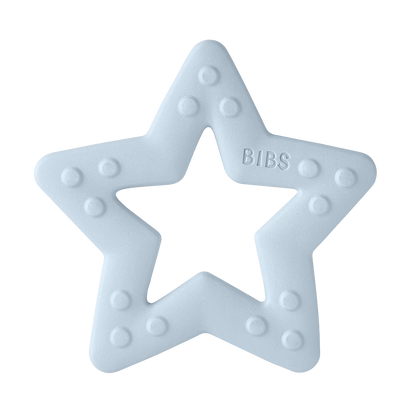 Bibs, teether, Bibs - Baby bitie teething toy Star, Baby Blue