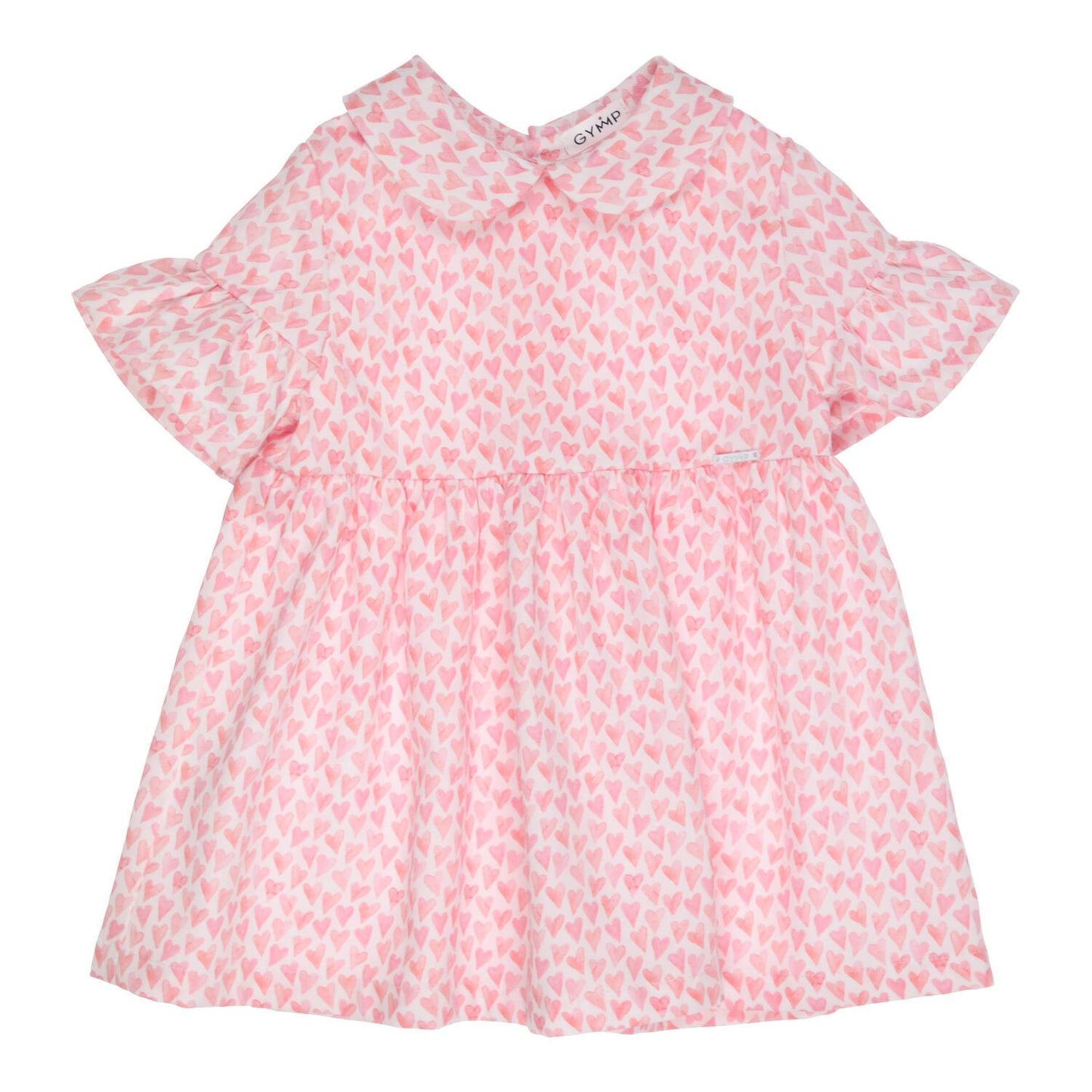 GYMP, Dress, GYMP - Pink heart print dress