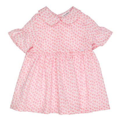 GYMP, Dress, GYMP - Pink heart print dress