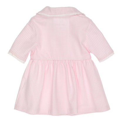 GYMP, Dresses, GYMP - Baby pink and white check dress