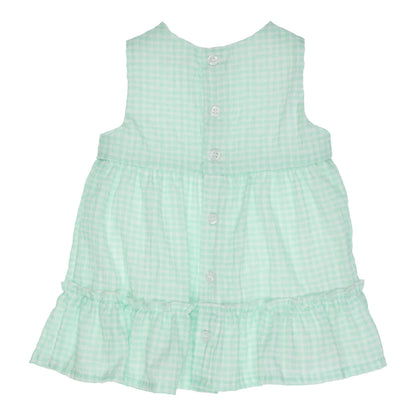 GYMP, Dress, GYMP - Tiered Dress, green