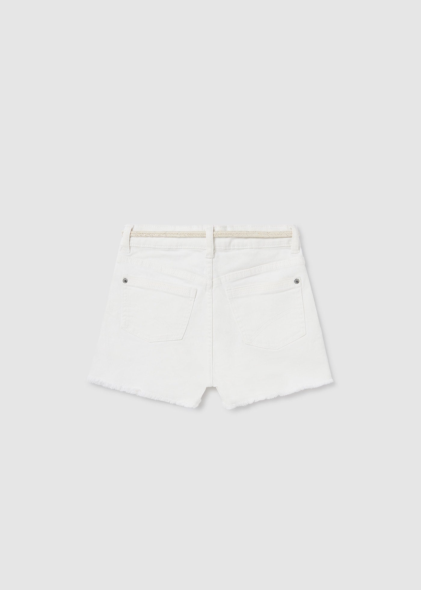 Mayoral, Shorts, Mayoral - White Denim shorts, 275