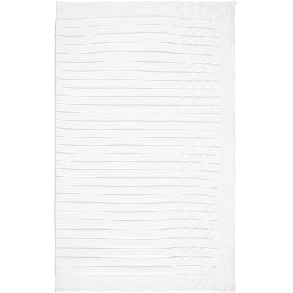 Emile et Rose, blanket, Emile et Rose - White blanket Glacier