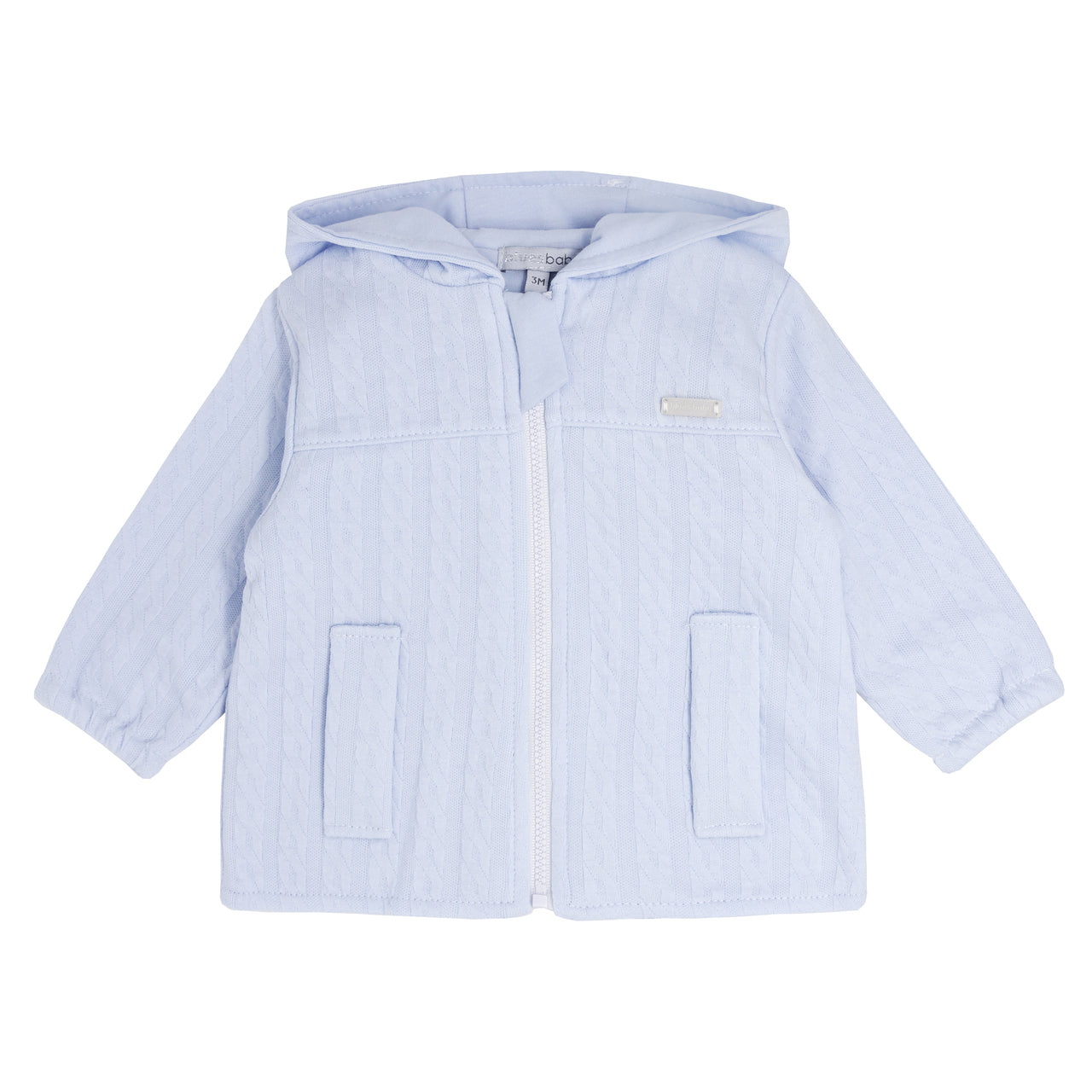 blues baby, Coats & Jackets, blues baby - baby boys pale blue jacket BB0298