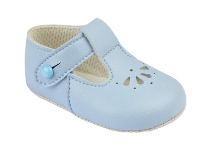 Baypods, Footwear, Baypods - Baby pram shoes, pale blue, B617