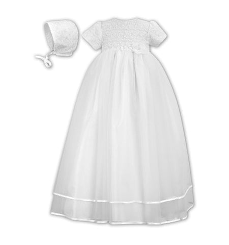 Sarah Louise, Christening gown, Sarah Louise - Christening gown, white, 001087, 6 months