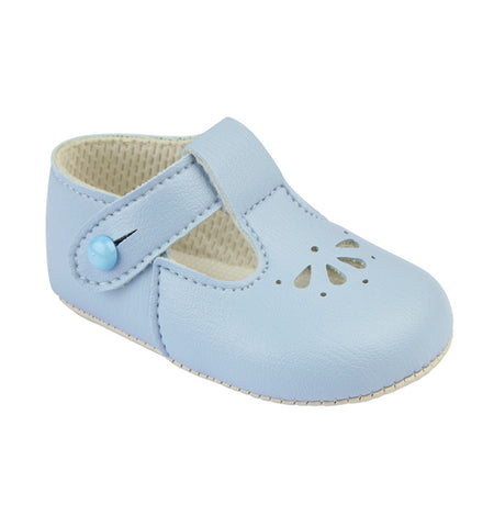 Baypods, Footwear, Baypods - Baby pram shoes, pale blue, B617
